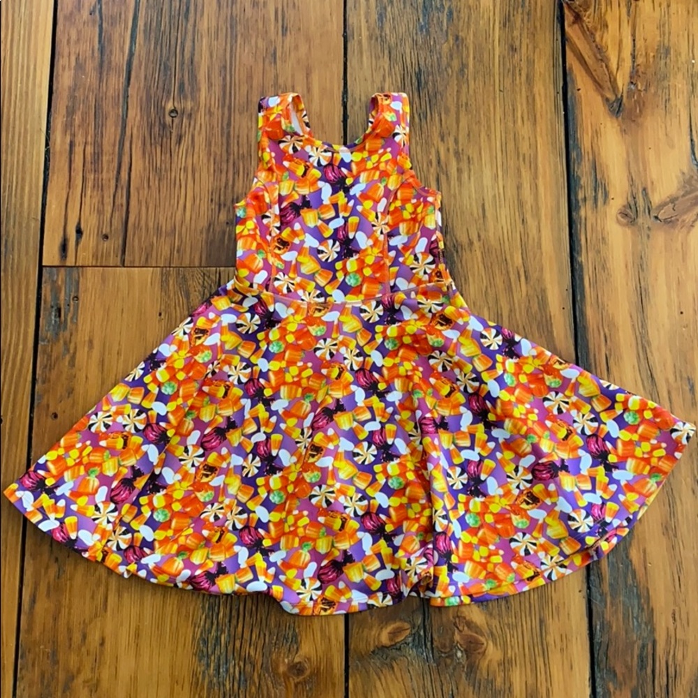 The Children’s Place Candy Corn Dress Size 7/8